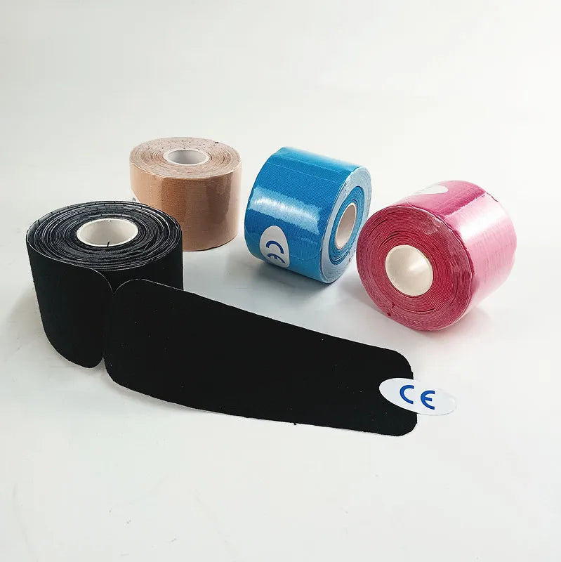 Sports Protective Gear Kinesiology Tape Profesional Knee Elbow Fitness Protective Kinesiology Tape Precut