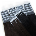 Wholesale Price V Light Double Drawn Russian Hair Extension Raw Remy Human Hair Weft Natural Wave Style V Light Hair Weft