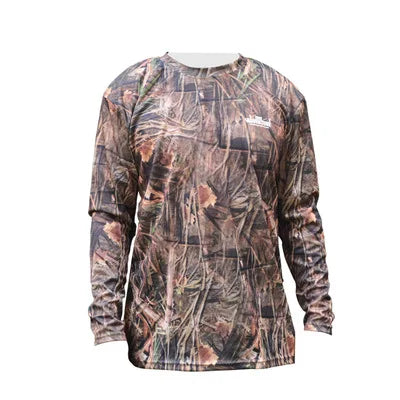 Outdoor Bionic Camouflage Hunting Long Sleeve Moisture Absorption Sweat Quick Dry T-shirt Camouflage T-shirt