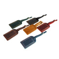 New Top Layer Cowhide Tag Checked Boarding Leather Luggage Tag Creative Suitcase Airplane Boarding Pass Easy to Carry