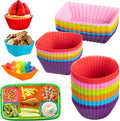 Silicone Lunch Box DividersSilicone Muffin CupsBento Box Accessories for Kids