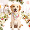 Custom Wholesale Pet Wedding Accessories Valentine's Day Party Holiday Polyester Triangle Bib Scarf Bandanas for Dogs