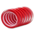 Wholesale 1mm Non-marking Acrylic Foam Waterproof High-viscosity Red Film Double-sided Sticker Tape Hot Melt for Transparent
