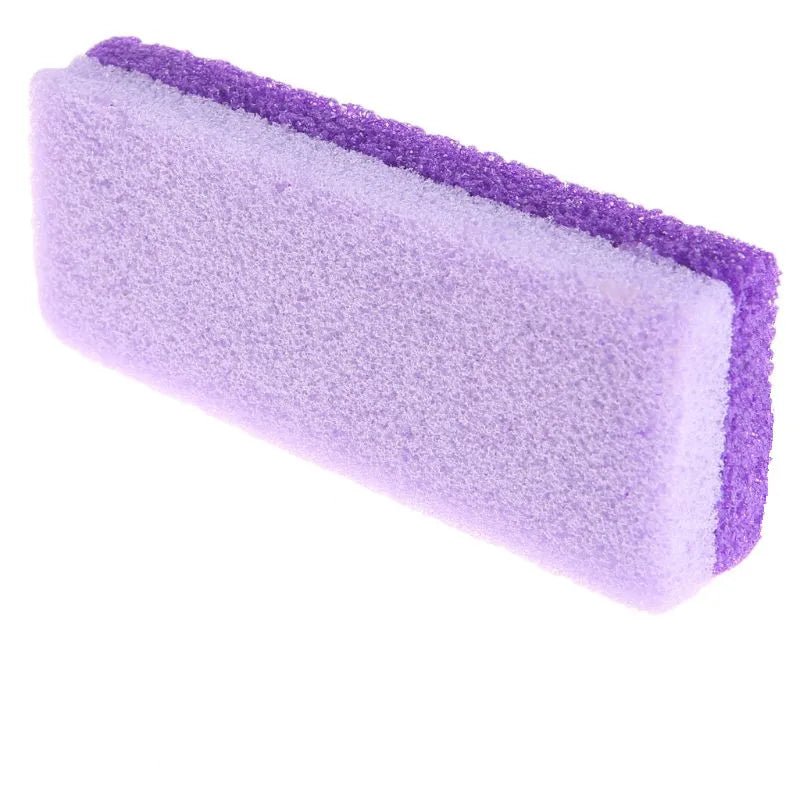 Disposable 2-in-1 Pedicure Foot Scrubber Pumice Stone and Sponge for Dead Skin Removal