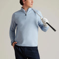 New  Arrival Men's 4 Way Stretch Golf 1/4 Zip Sweatshirts Stand Collar Raglan Sleeve Sweatshirts