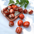 Polished Natural Red Jasper Rock Crystal Tumbled for Home Decor Healing Stone for Sales