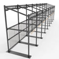 Commercial Gym Freestanding Power Squat Rack Multi-Function Trainer Equipment Cross Fitness for Crossfit Competition Rig