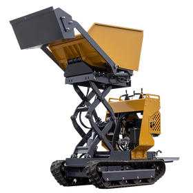 Mini Dumper Tracked Motor Wheelbarrow Track Site Dumper for Farm Work Mini Crawler Dumper Truck