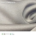 Free Sample Ready for Print White Color Organic Cotton Knitted Single Jersey Fabric for Kids Wearing