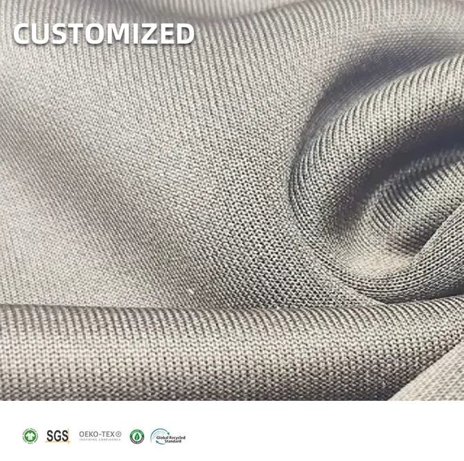 Free Sample Ready for Print White Color Organic Cotton Knitted Single Jersey Fabric for Kids Wearing