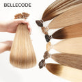 Raw Keratin Hair Extensions 100% Remy Flat Tip Hair Extension Double Drawn U Tip I Tip Human Hair Extensions