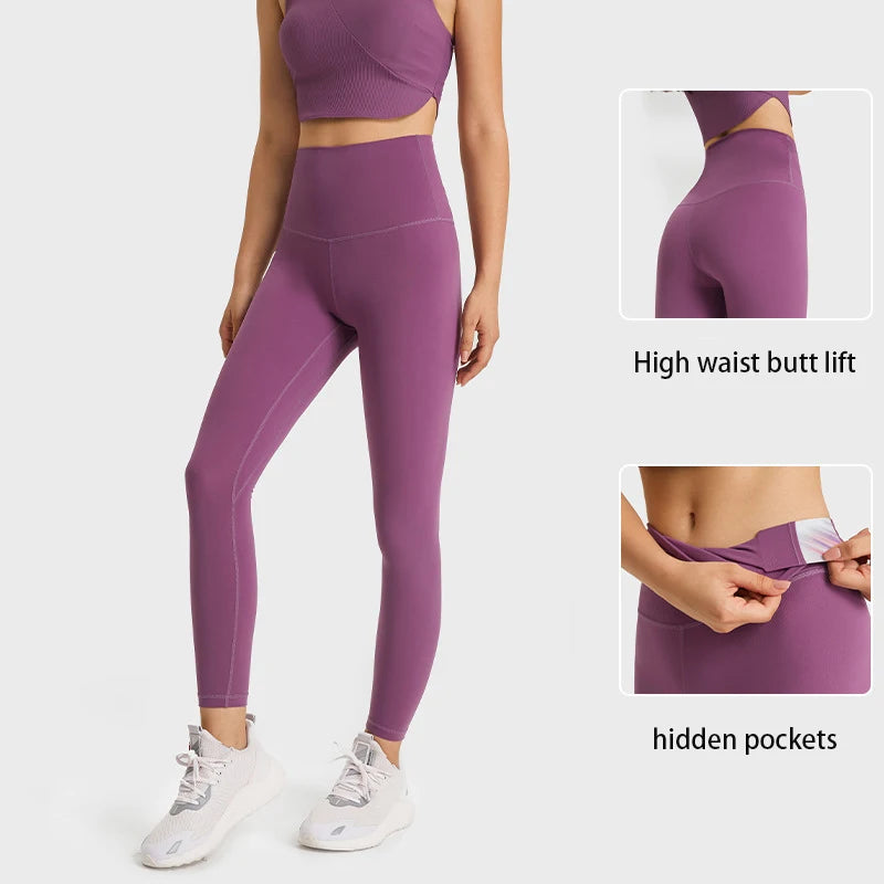 SHINBENE Women's 25" Super High Rise Workout Sport Yoga Pants Hip Lift  Plus Size Leggings for Women