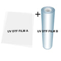 Winnerjet Factory Price Uv Dtf Transfer ab Pet Film Roll 30*100cm ab Film Transfer Dtf A3 30 cm Uv Dtf Print Film