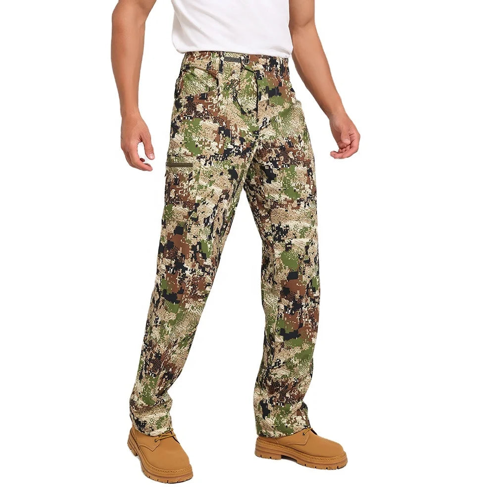 Custom Hunting Products Jungle Outdoor Traverse Pant Truck Work Camouflage Hunting Clothes Hunting Pants