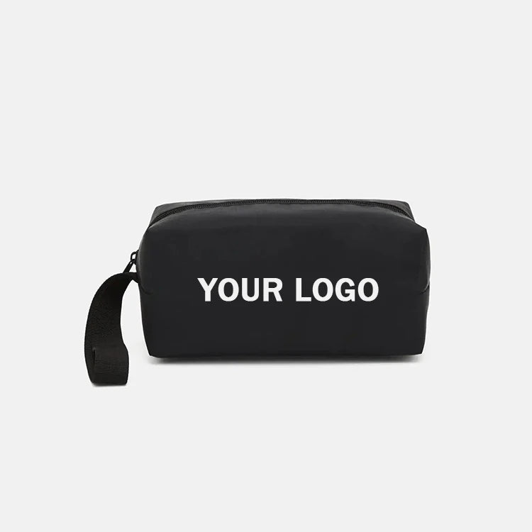 Wholesale Custom Fashion Nylon Makeup Bag Polyester Holographic Travel Skincare Cosmetic Bags