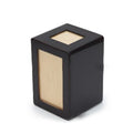 Modern Luxury Wooden Pet Urn Bamboo Photo Cinerary Casket Memorial Box for Cat or Dog for Ashes Storage