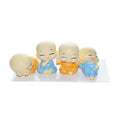 Creative Small Monks Statue Modern Birthday Gift Cartoon Resin Crafts Style Resin Chinese Model Folk Art Animal Desktop Gift