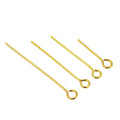 Stainless Steel Gold Color Ear Pins Hooks DIY Earrings Findings for Handmade Crafts Jewelry Making