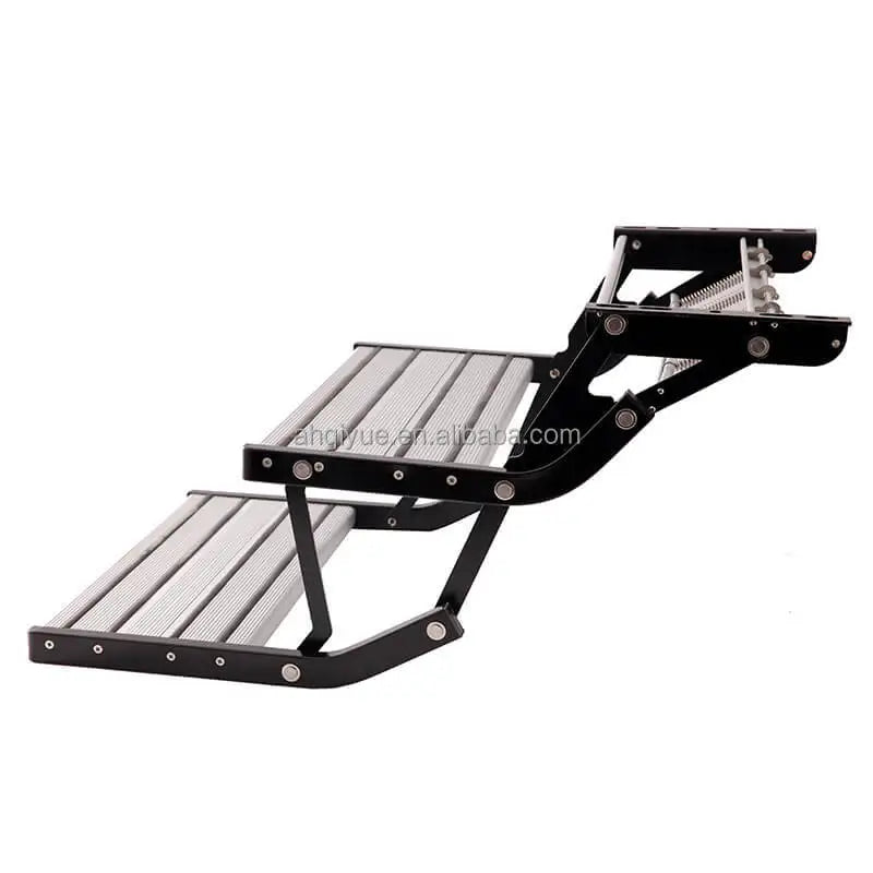 550x230mm Supplier Rv Manual Folding Step Witn Light Weight strong and Durable for Touring Caravan and Conversion Van