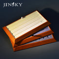 JINSKY Jewelry Display Tray Wood Diamond Storage Plate Jewelry Storage Organizer Photograph Prop