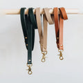Roll Leather Dog Rope Leash Outdoor Retractable Led Dog Leash Luxury Pets Straps Leashes for Dogs