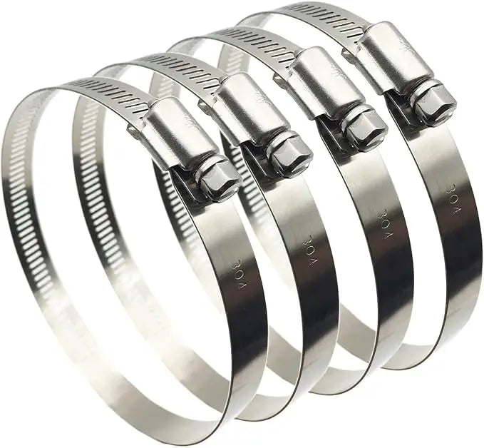 Wholesale Custom 1/2 D Adjustable Stainless Steel Mini Clamp Hose Clamps American Germany 304/316 Band for Metal Plastic Pipes