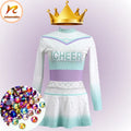 Icheerobics Custom 2 Piece Cheerleader Costume Youth Cheerleading Uniforms Direct Factory