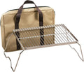 304 Stainless Steel Heavy-Duty Portable Campfire Grill Table Modern Panel Design Light Weight Foldable Outdoor Furniture Bedroom