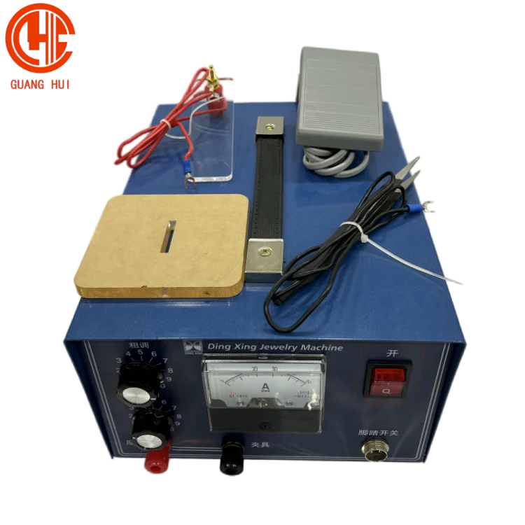 Handheld 220V 500W-1000W Quality Jewelry Spot Metal Welding Blue Color Ding Xing 50A Glisten Laser Jewelry Welder Machine