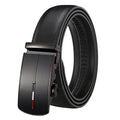 LQbelt New Men's Automatic Buckle Belt Genuine Leather Belts for Men Waistband Custom LOGO LQbelt Factory