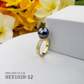 Hawaiian Style Sribal Love Flower 14K Gold Ring Hawaiian Jewelry Woman Ring Wholesale