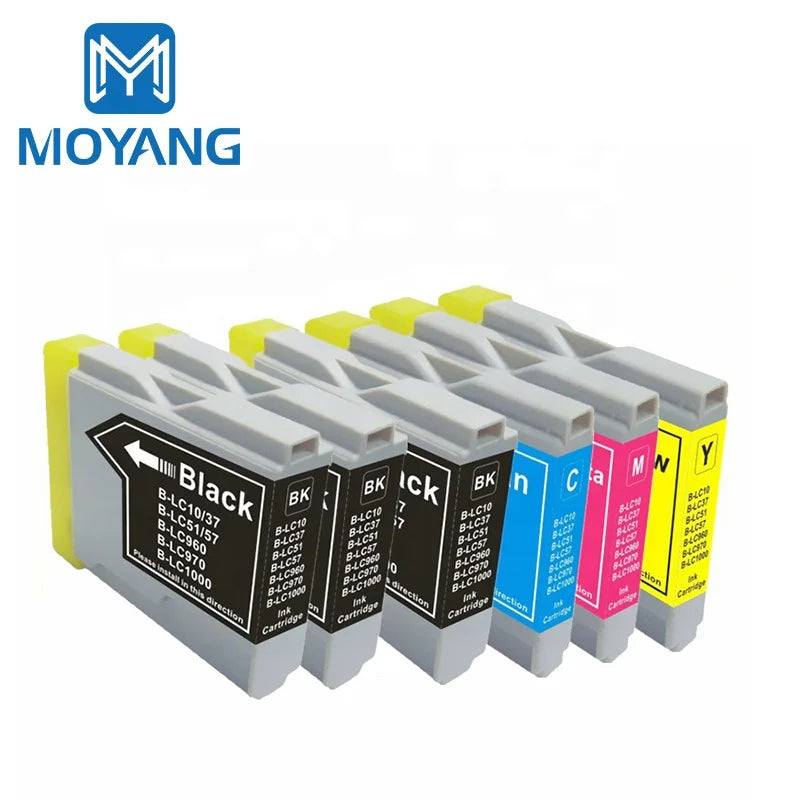 MoYang Compatible for Brother LC51 Ink Cartridge MFC-230C/235/240C/260C/265C/440CN/465CN/660CN/665CW/ 685CW/750CW/885CW Printer