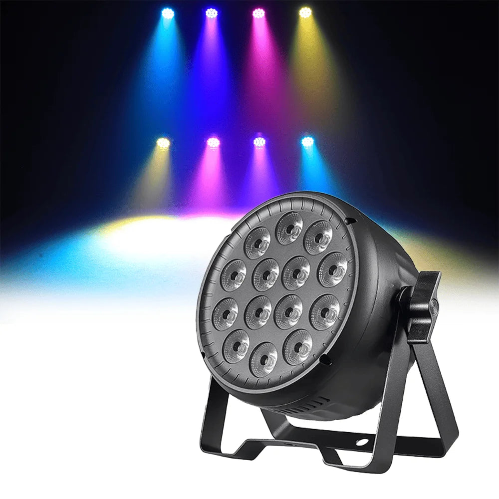 14X15W RGBW LED Par Light Slim Nightclub Disco Christmas Party Light Aluminum Par Can Light Wedding Dj Uplight China Par LED MegaBDM