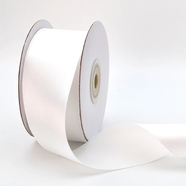 Hot Selling 196 Colors 40mm Custom 100% Polyester Single Face Eco-Friendly Woven Satin Ribbon 1 1/2" Width for Decoration