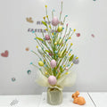 Hot-selling Easter Egg DIY Table Easter Tree Decor for Home and Simulation Egg Easter Decorations