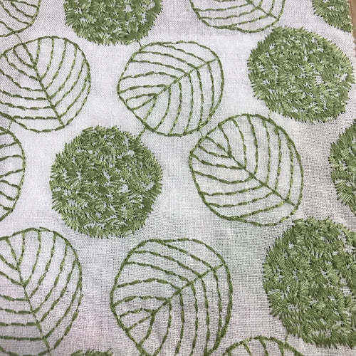 #1001 Factory Price Wholesale Cotton Ramie Embroidery Fabric MegaBDM