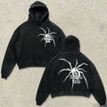 Custom Embroidered Men's Lined Streetwear Hip Hop Oversized Cut Edge Winter Solid Breathable Quick-Dry Hoodies 100% Cotton Heavy
