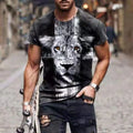 Round Neck Mens T Shirts Casual Hip Hop Men's Workout Shirts Slim Fit Athletic Bodybuilding T-Shirts Short Sleeve Tees