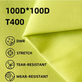 Stock 100% Polyester 100D Stripe T400 4 Way Stretch Woven Outdoor Fabric for Girls Tactical Jacket Pants Windproof for Garments