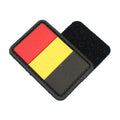 Fashion Multicolor Accessory 3D Soft Romania Flag Pvc Patch Custom Rubber Logo Patch Pvc Garment Labels