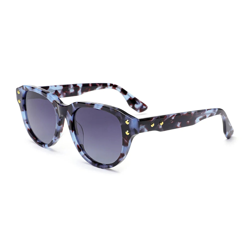 VIFF MB1310 High Quality Metal Decoration Shades TAC Polarized Acetate Sunglasses