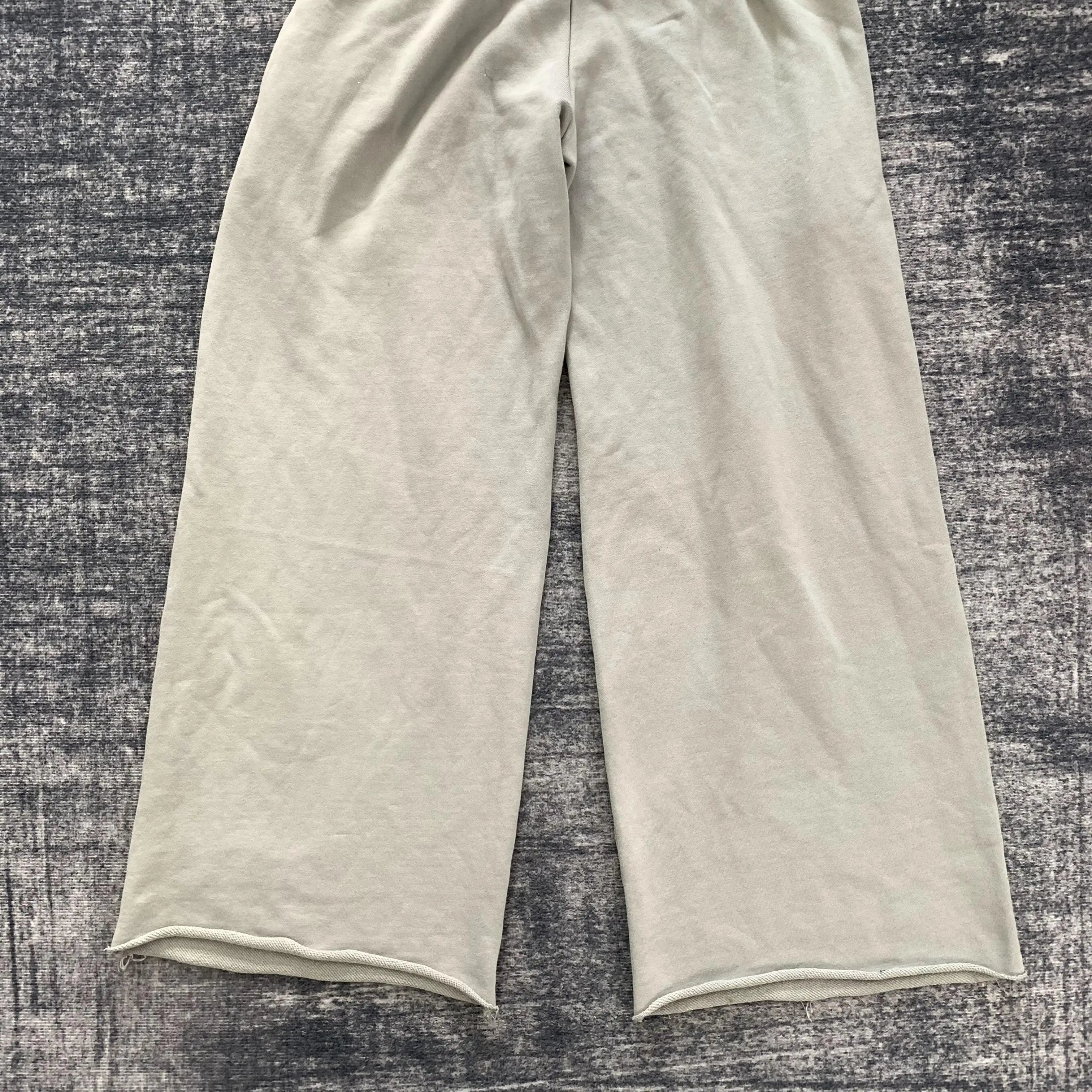 DENIMGUYS Streetwear Men's Baggy Triple Waistband Sewatpants Heavyweight Loose Digital Printing Stripe Sweatpants for Men