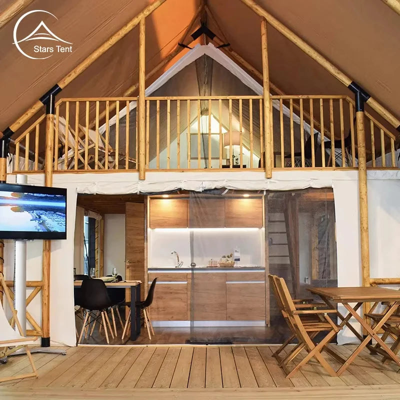 Loft Canvas  Camping Safari Tents Luxury Family Glamping  Camping