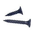 YPH Coarse Tooth Stainless Steel Dry Wall Screw Cross Countersunk Head Metric/Inch Measurement System Black Oxide Finish