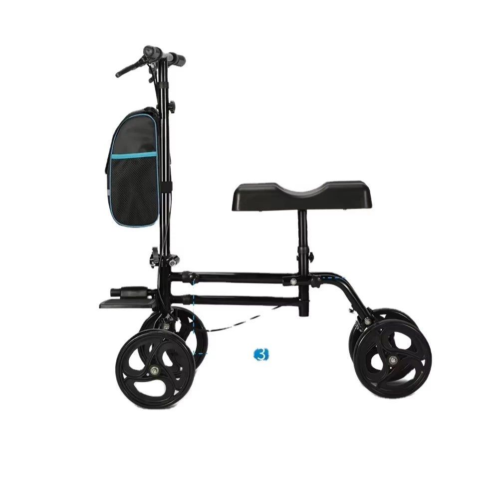 Aluminum Walking Aids Rollator for Elderly With Brake