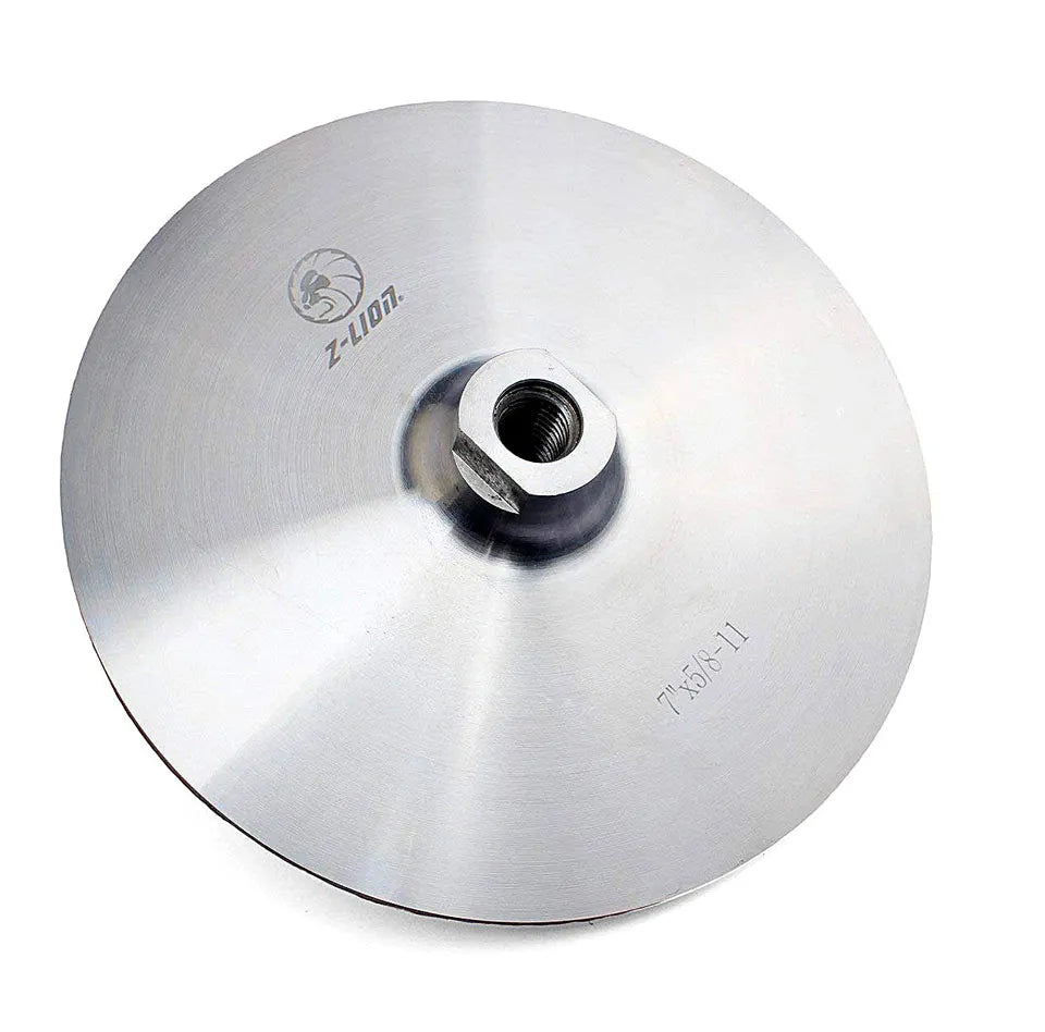 Z-LION Aluminum Backer Pad  M14 5/8-11 Backer Holder for Polisher Self Gripping Back up Polishing Pads Back Angle Grinder