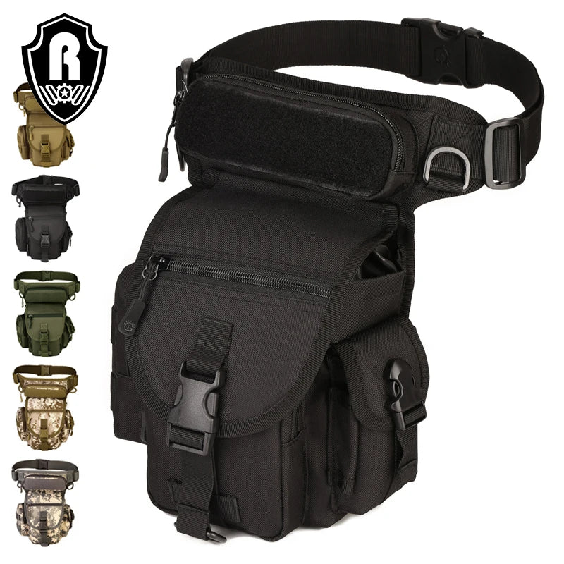 Factory Sale Outdoor Hunting Camouflage Bag Leg Belt Bag Hunting Tactical Sports Waist Bag