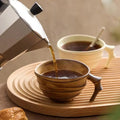 M Japanese Vintage Mug Creative Personalized Design Coffee Cup Ceramic Mug Milk Breakfast Oatmeal Home Office Water Cup