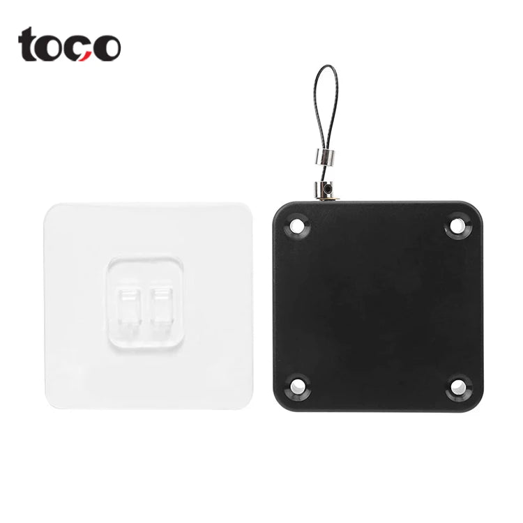 Toco Modern Hotel Door Closer Automatic Invisible Sensor Adjustable Speed Quiet Easy Installation Punch Free