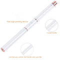 Yihuale Nail Art Liner Brush Acrylic Nail Brush Gel Nail Metal Diamond Crystal Handle